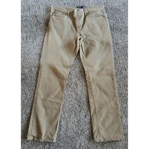 Chaps Chino Pants Khaki Beige Regular Straight Fit Casual Men's 38x34 Measured